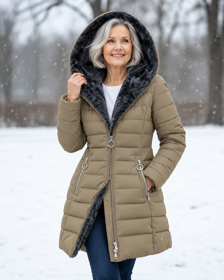 Marga | Chaqueta Acolchada con Capucha