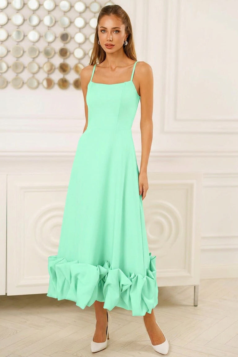 Liana Mint Midi Dress