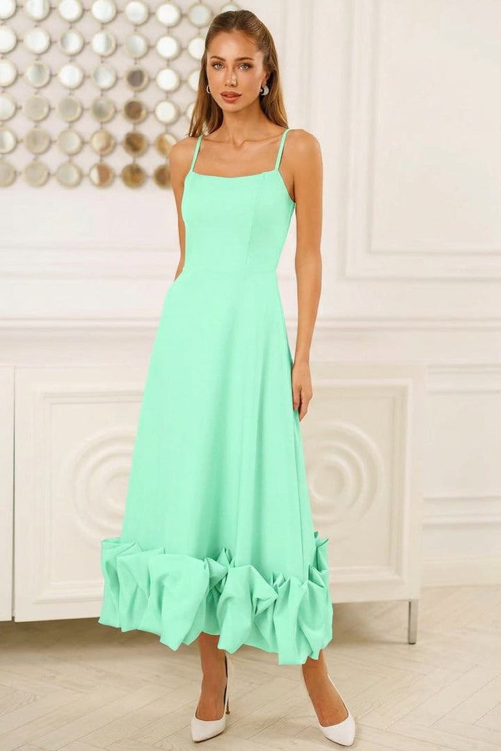 Liana Mint Midi Dress