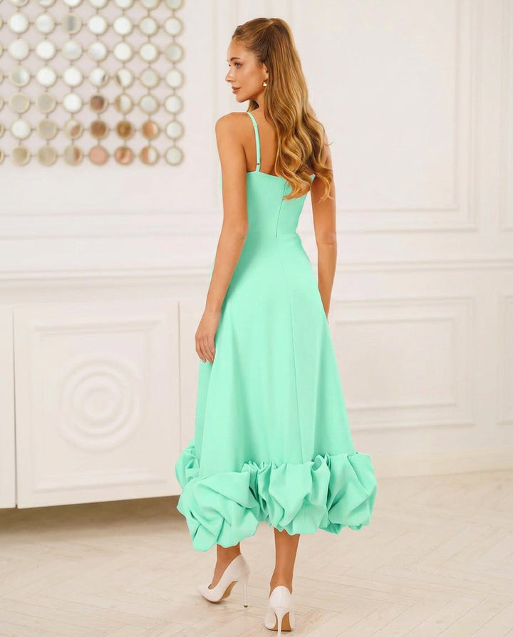 Liana Mint Midi Dress