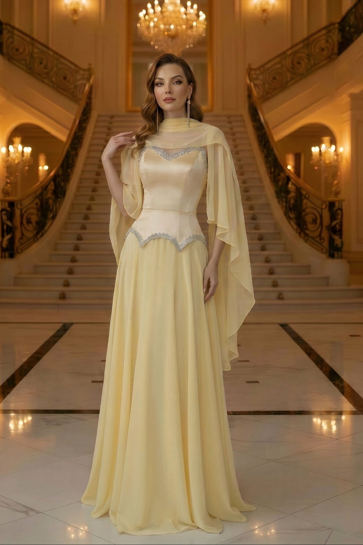 Nuage Baby Yellow Maxi Dress