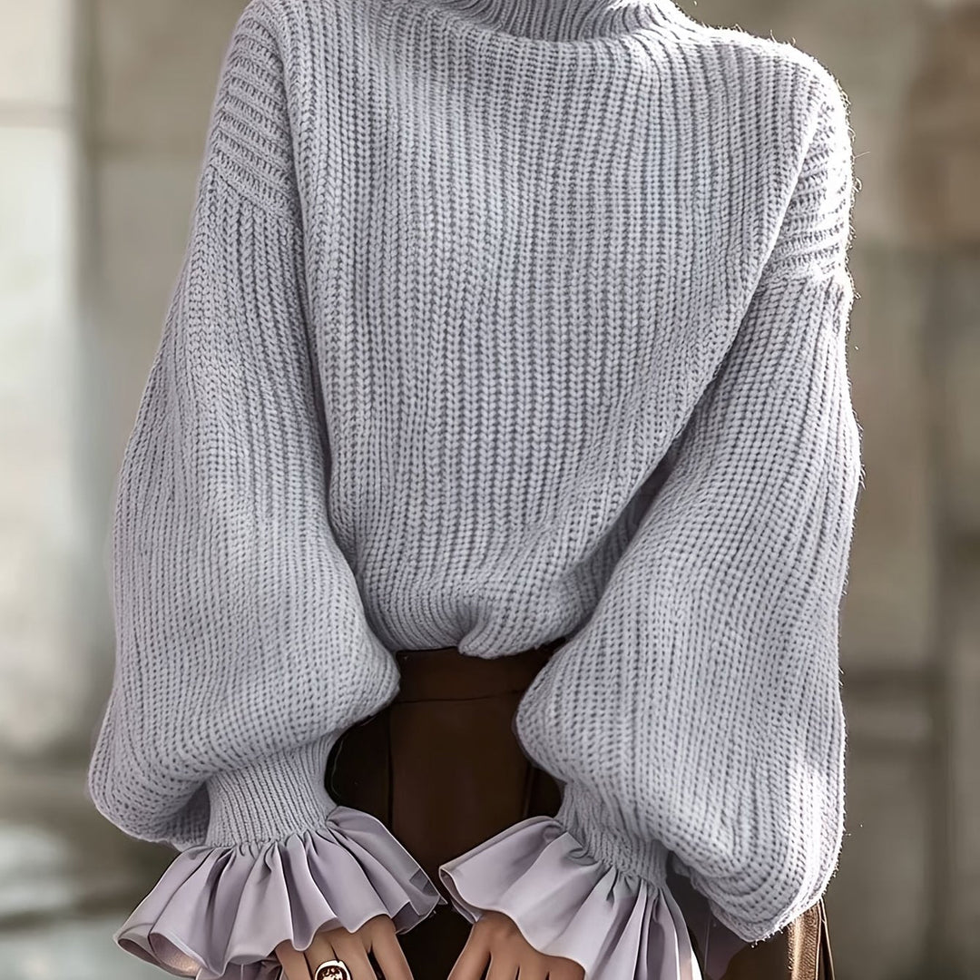 Rosa | Jersey de Cuello Alto