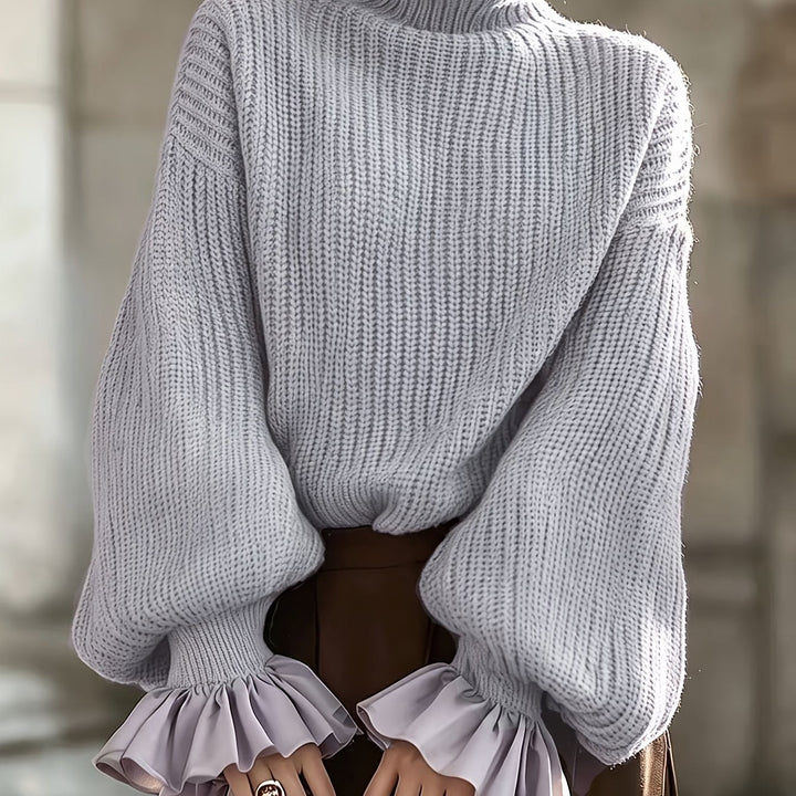 Rosa | Jersey de Cuello Alto
