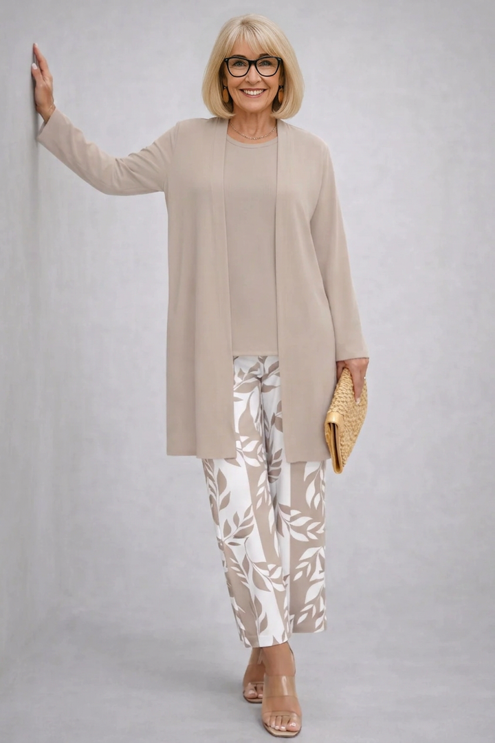 Silvia | Conjunto Elegante de 3 Piezas