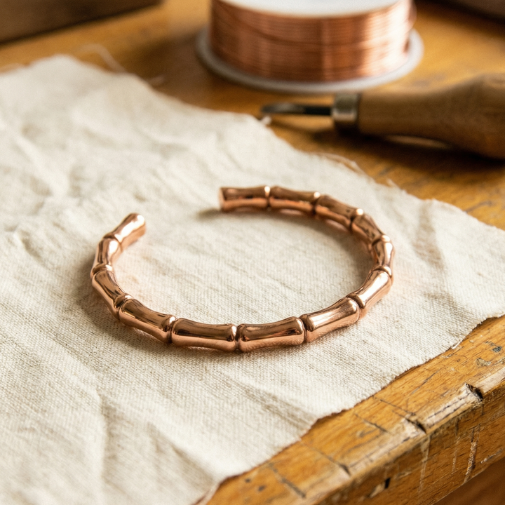 Culm | Brazalete de Cobre Articulado