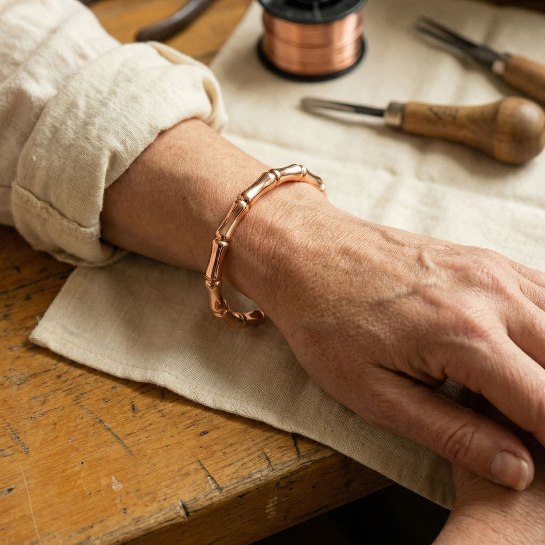 Culm | Brazalete de Cobre Articulado