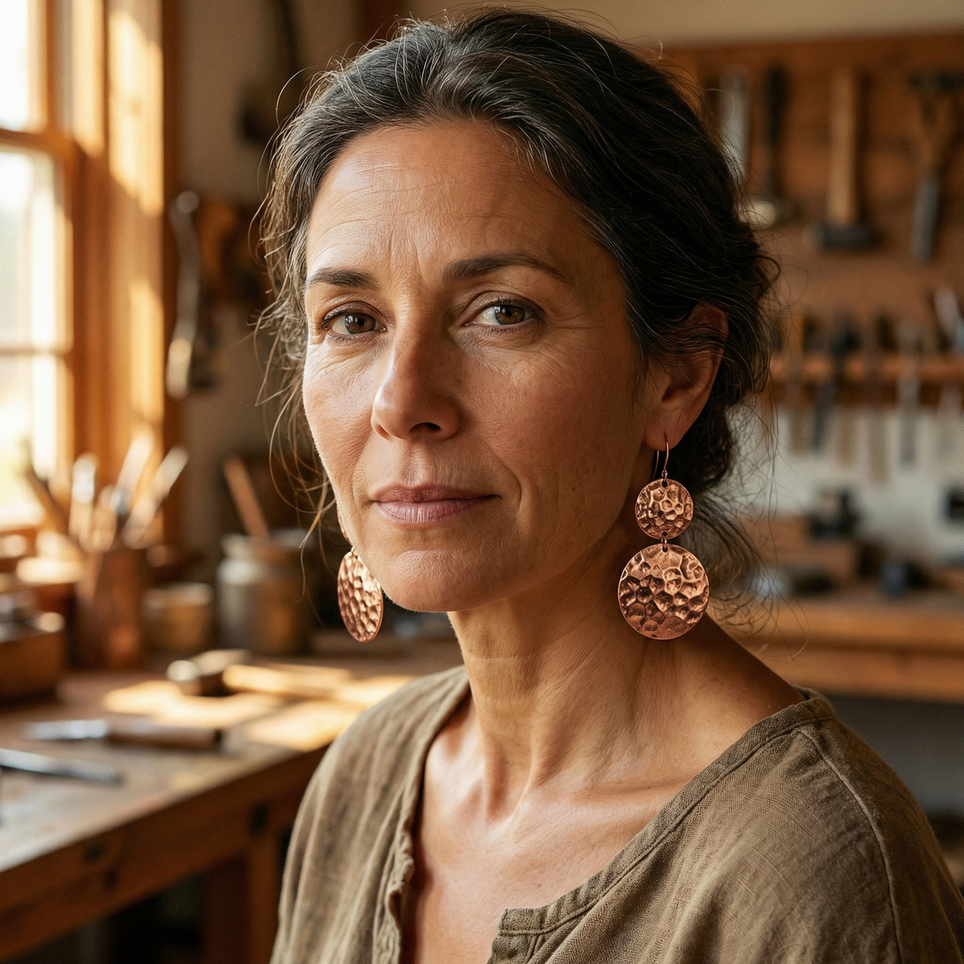 Sundrop | Pendientes de Cobre