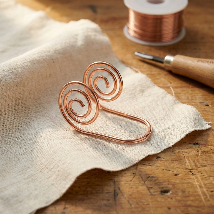 Voluta | Espiral de Cobre para la Mano