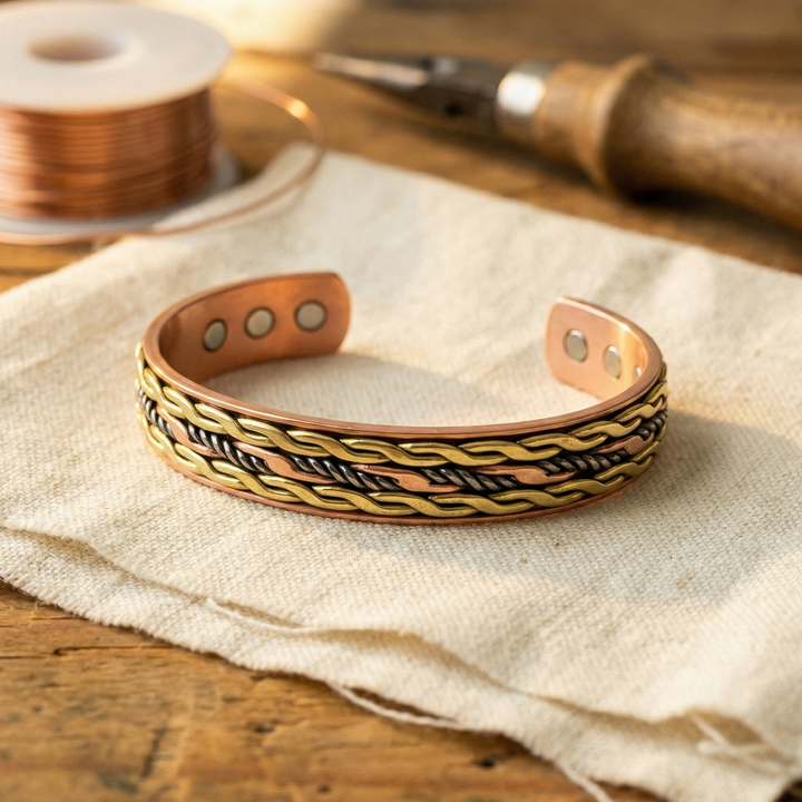 Ola | Pulsera de Cobre