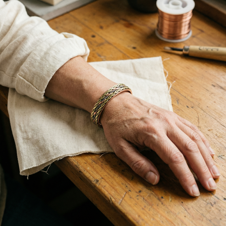 Ola | Pulsera de Cobre