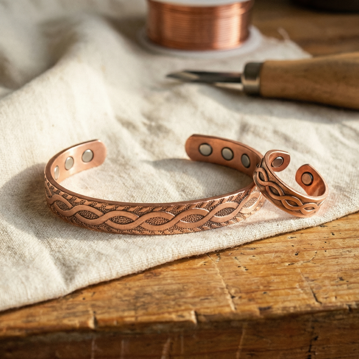 Interlock | Conjunto de Cobre Grabado