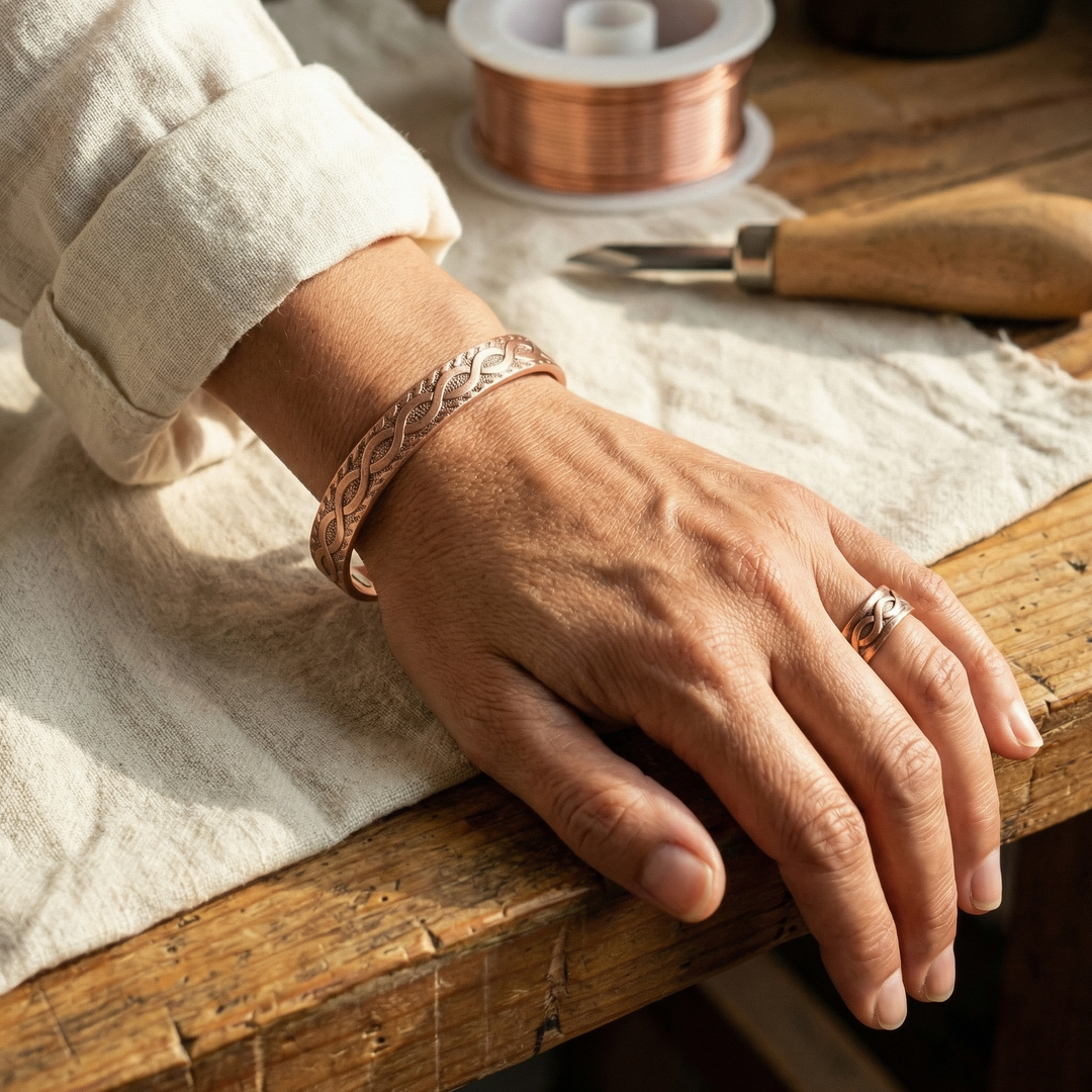 Interlock | Conjunto de Cobre Grabado