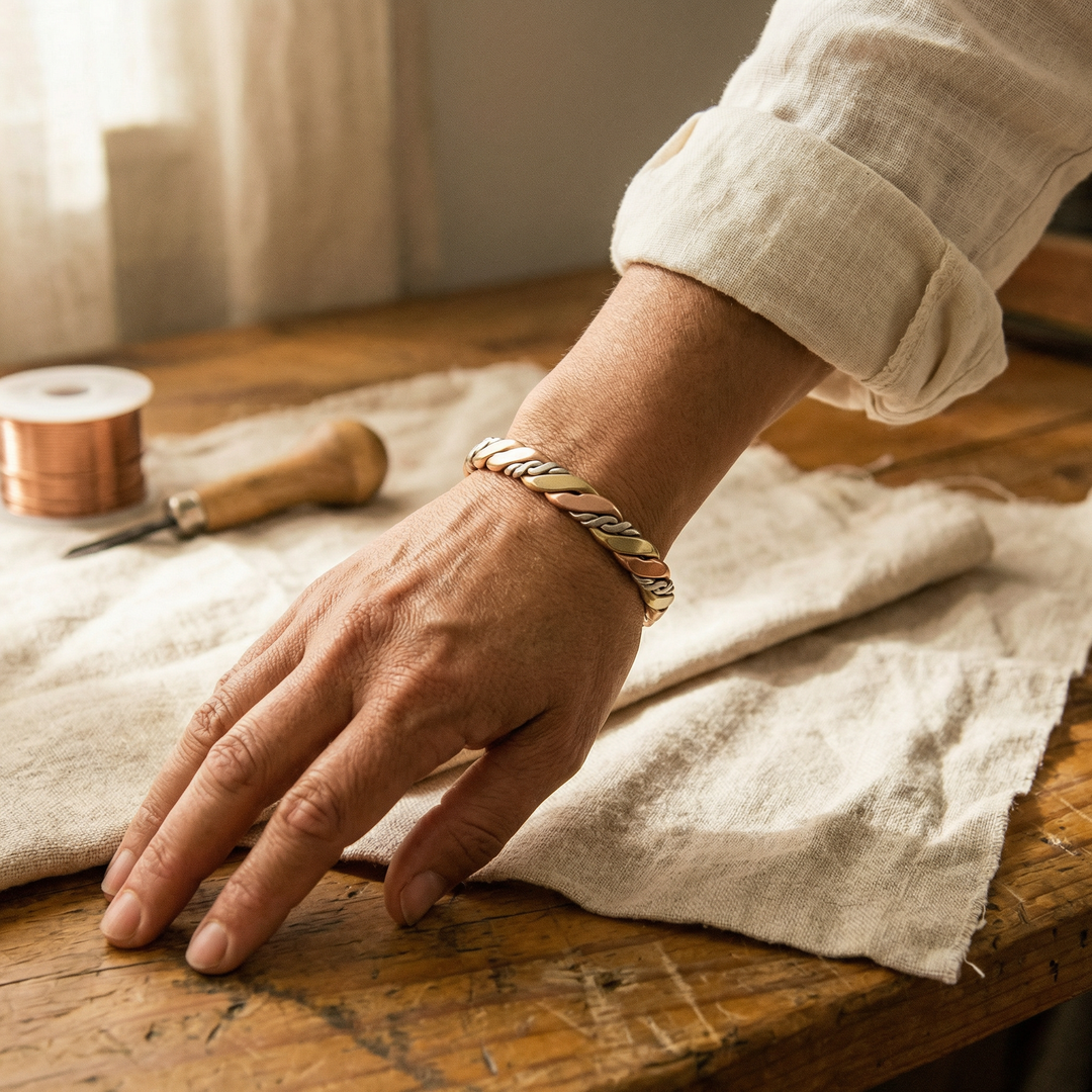 Trine | Brazalete de Cobre