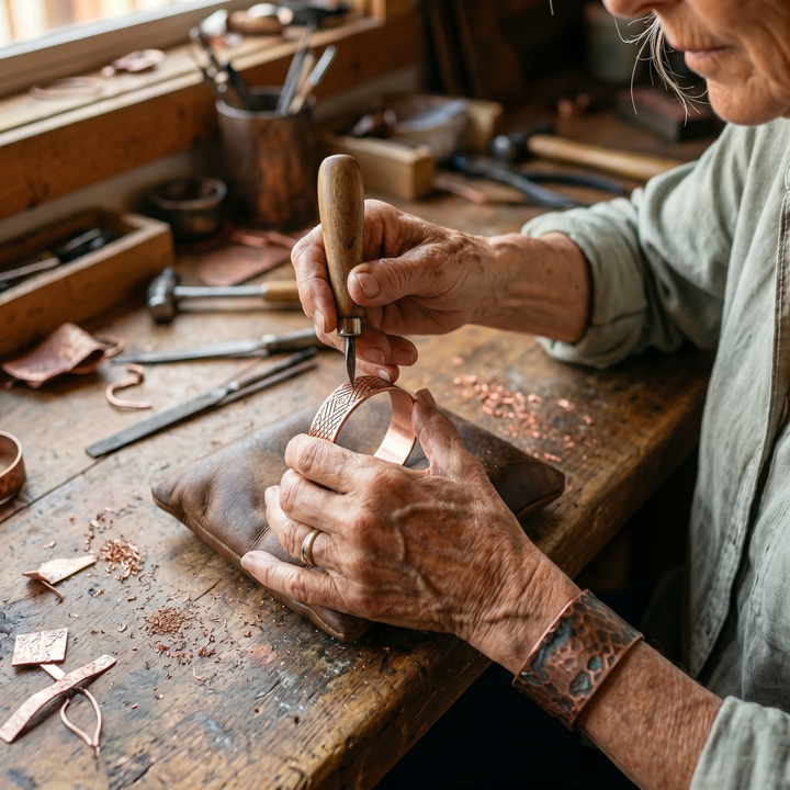 Reloj de Sol | Anillo de Cobre