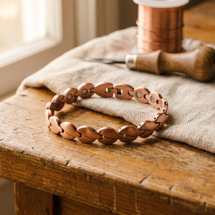 Semillas | Tobillera de Cobre