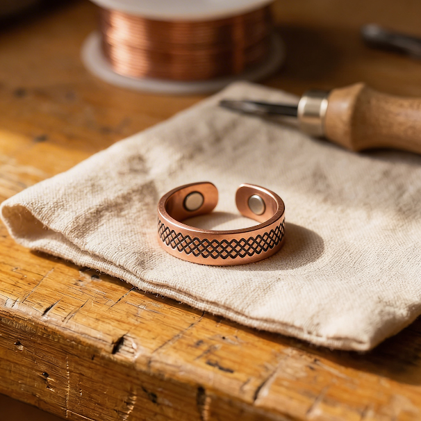 Celosía | Anillo de Cobre en Rejilla