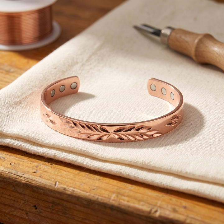 Canopy | Pulsera Calada de Cobre
