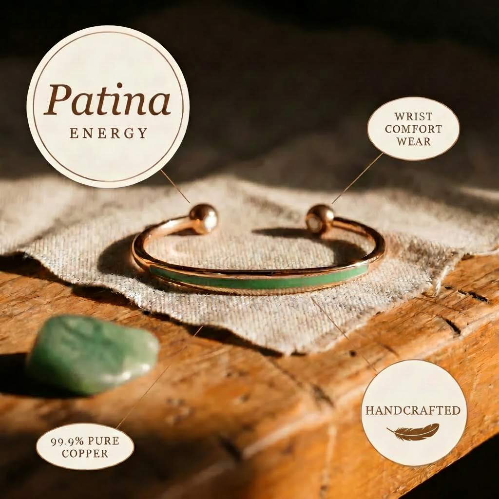 Patina | Brazalete de Cobre