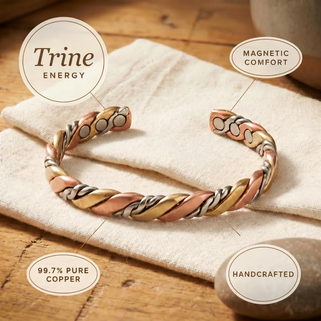 Trine | Brazalete de Cobre