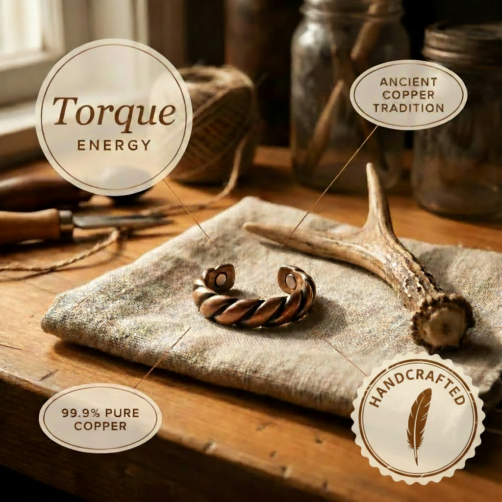 Torque | Anillo de Cobre Retorcido