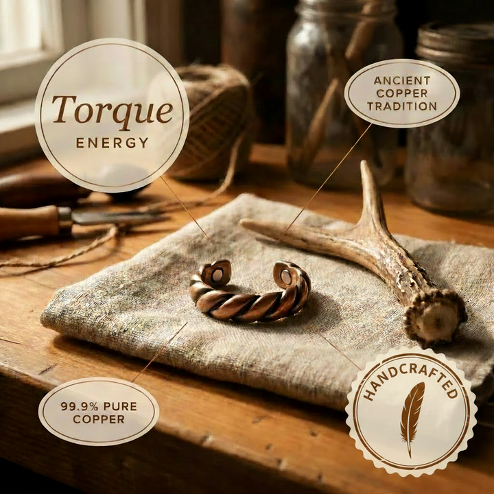 Torque | Anillo de Cobre Retorcido