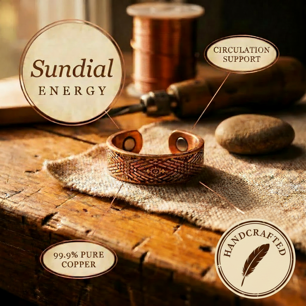 Reloj de Sol | Anillo de Cobre