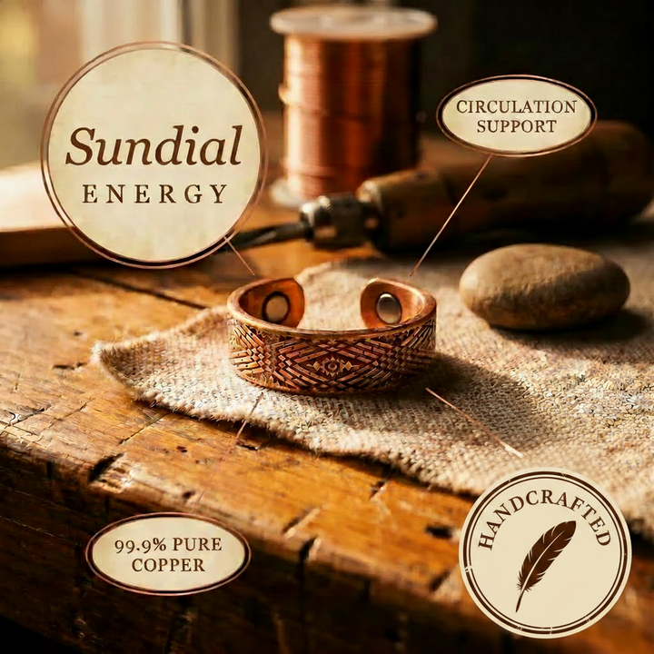 Reloj de Sol | Anillo de Cobre