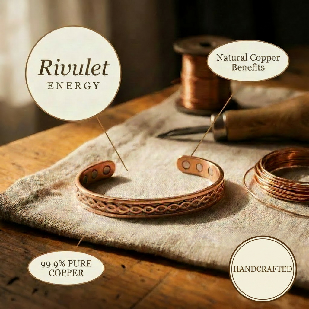 Arroyuelo | Brazalete Infinito de Cobre