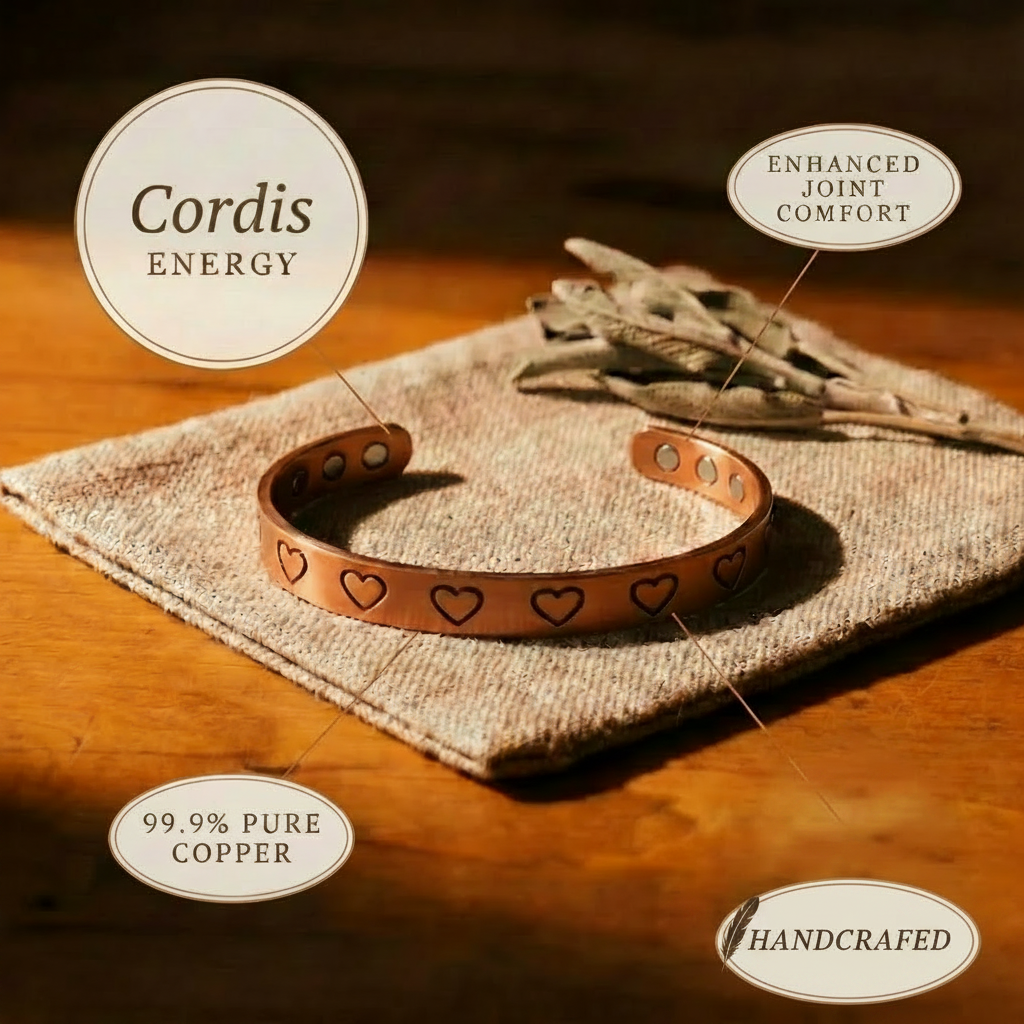 Cordis | Pulsera de Corazones de Cobre