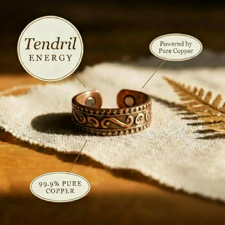 Tendril | Anillo Botánico de Cobre