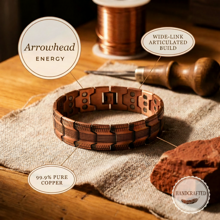 Punta de Flecha | Pulsera de Cobre