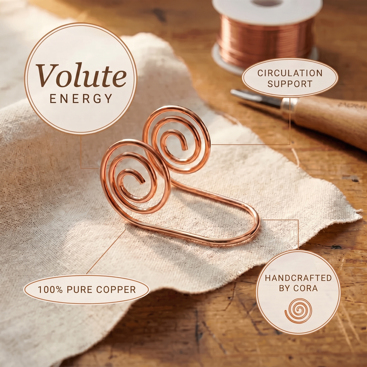 Voluta | Espiral de Cobre para la Mano
