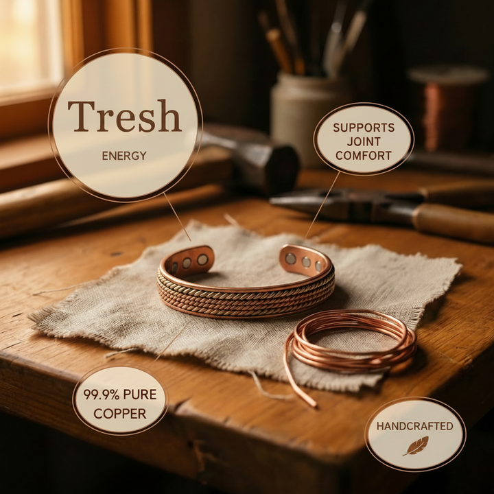 Tresh | Conjunto de Joyería de Cobre