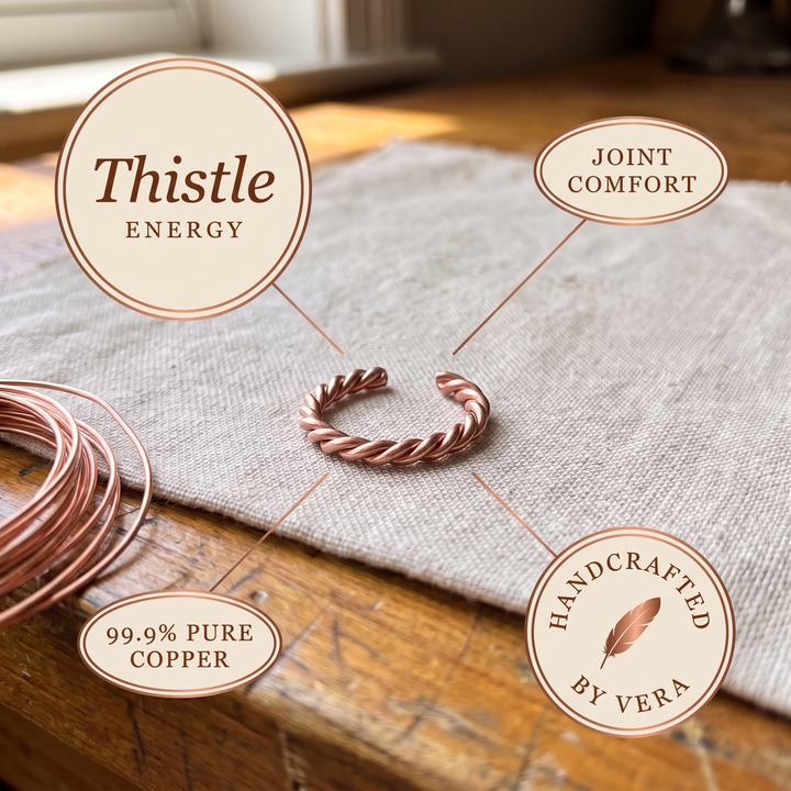 Tensor | Anillo de Cobre en Espiral