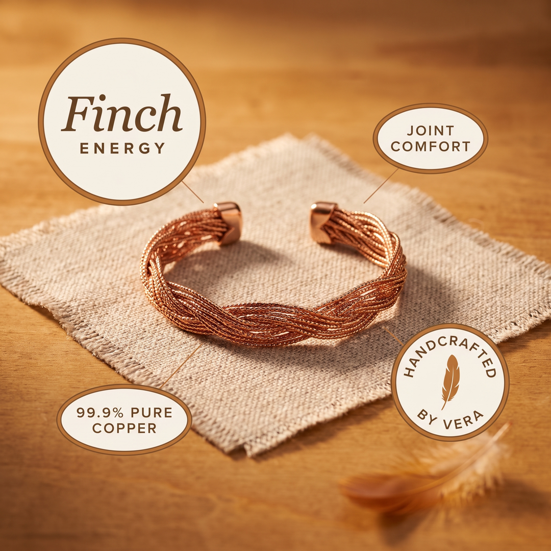 Finch | Pulsera de Cobre de Hilos Finos