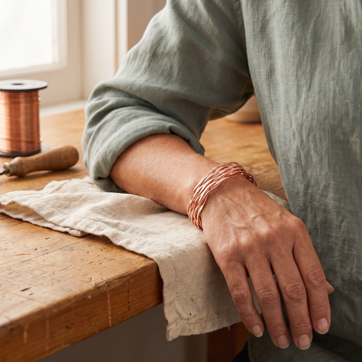 Brisa | Pulsera de Cobre Ligera