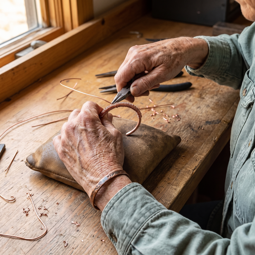 Fiordo | Brazalete de Cobre