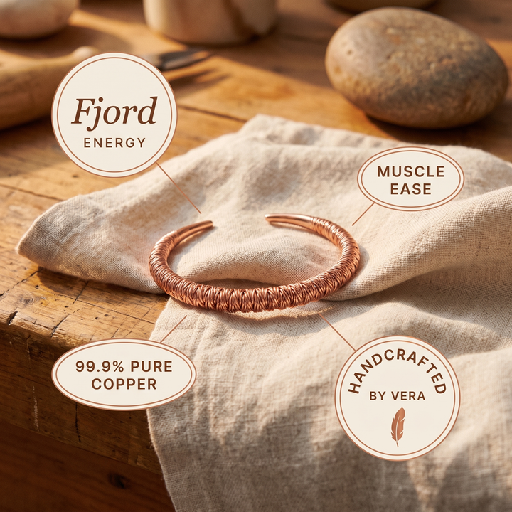 Fiordo | Brazalete de Cobre