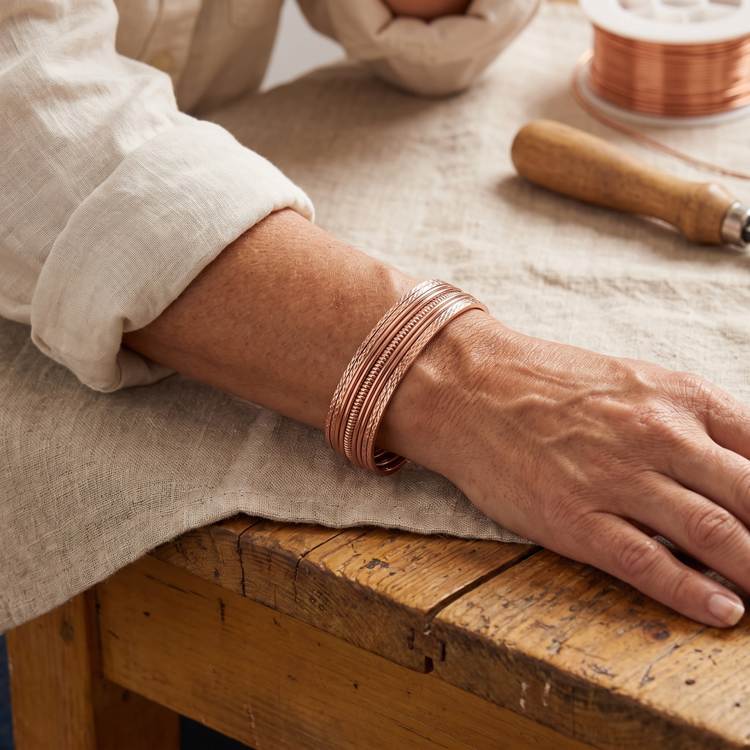 Bracken | Pulsera de Cobre de Seis Hilos