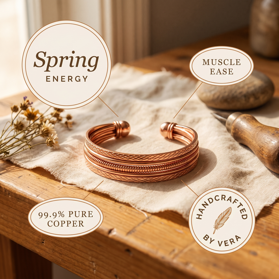 Bracken | Pulsera de Cobre de Seis Hilos
