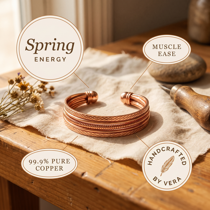 Bracken | Pulsera de Cobre de Seis Hilos