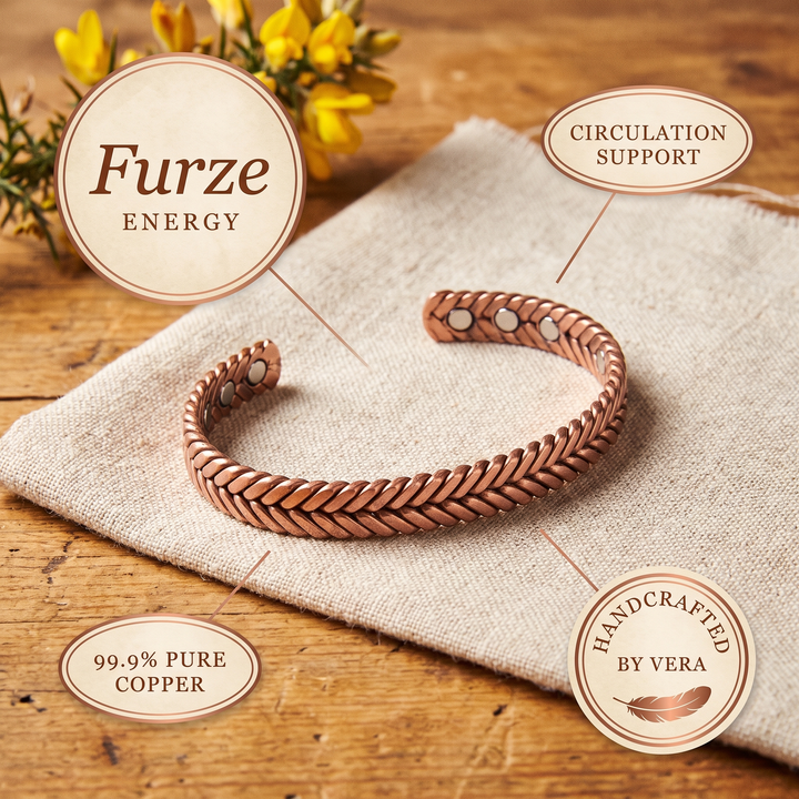 Tojo | Pulsera Trenzada de Cobre