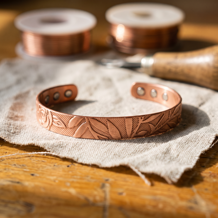 Grove | Pulsera Botánica de Cobre