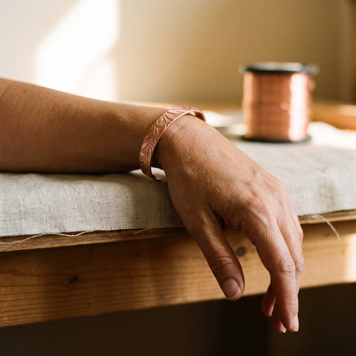 Grove | Pulsera Botánica de Cobre