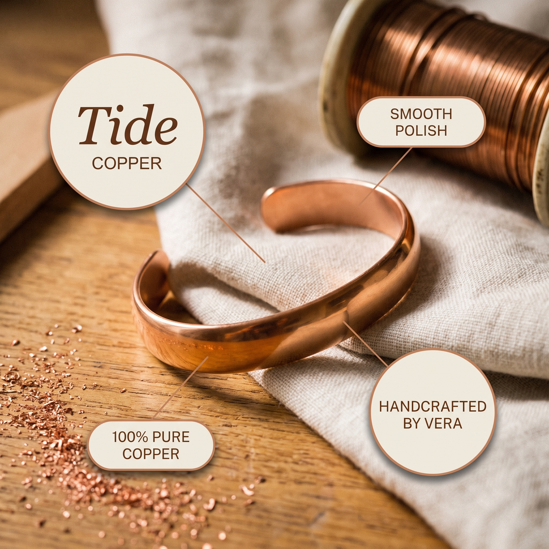 Tide | Pulsera de Cobre