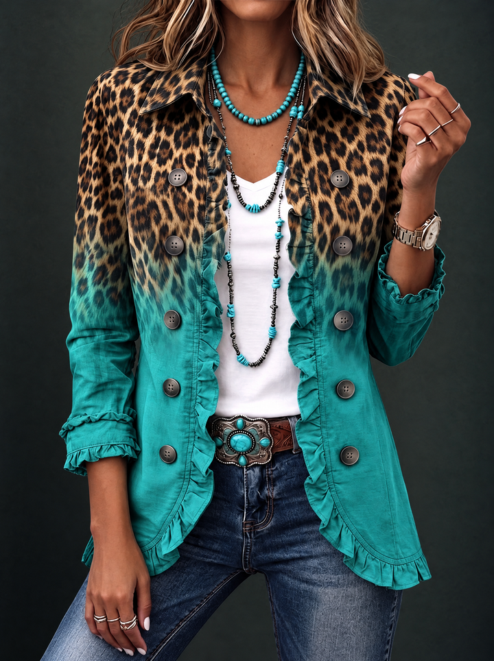 Cassandre | Blazer con Volantes