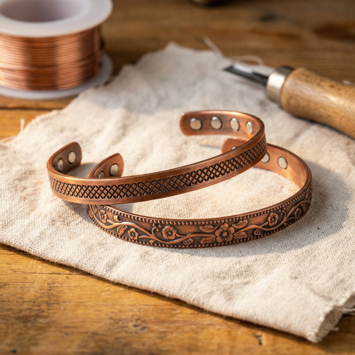 Anvil | Pulsera de Cobre Trenzada