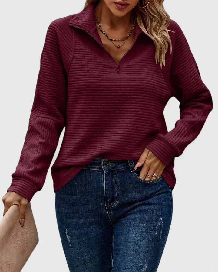 Marieke | Jersey de Otoño con Cremallera