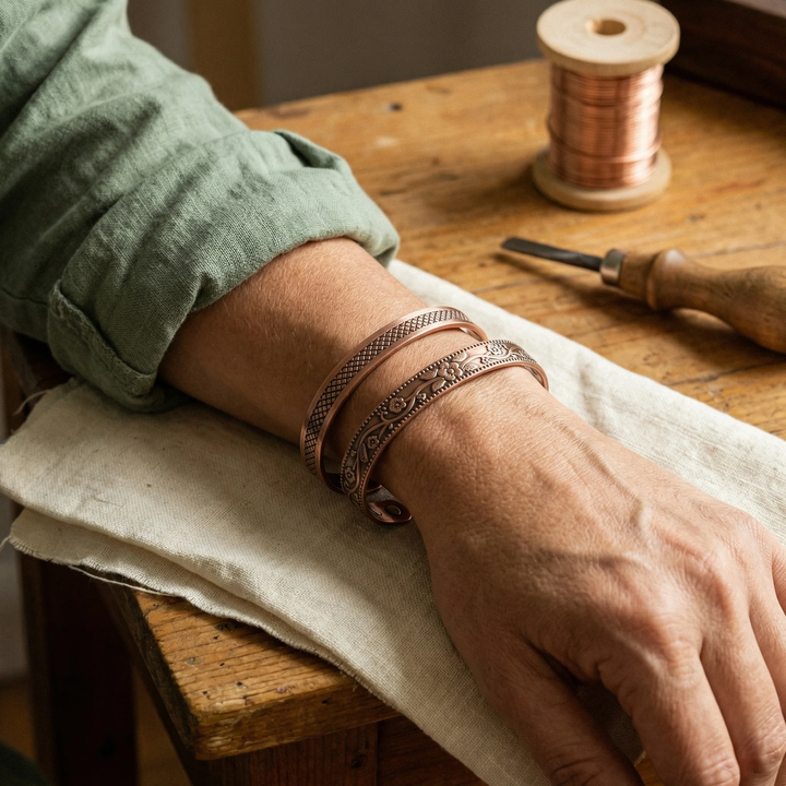 Anvil | Pulsera de Cobre Trenzada