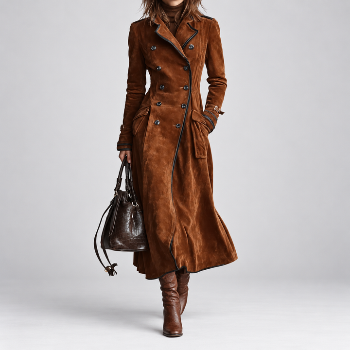Georgette | Gabardina Efecto Ante